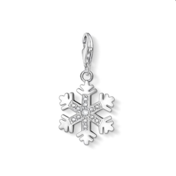Thomas Sabo Snowflake Charm - Picture 1 of 1